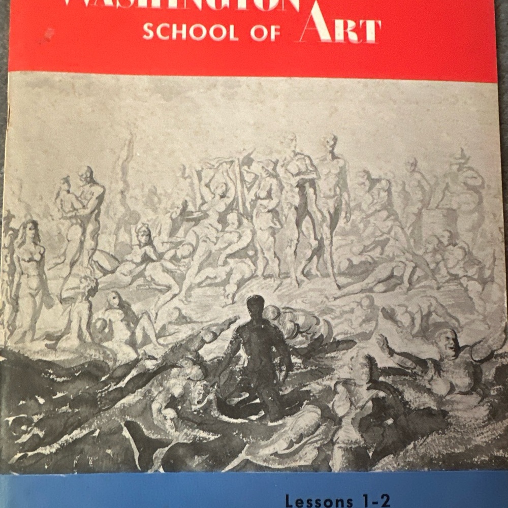 Vintage Art course books
